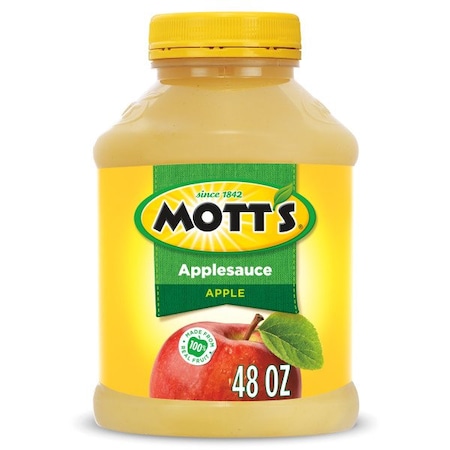 Motts Mott's Applesauce 48 oz. Plastic Jar, PK8 10029842